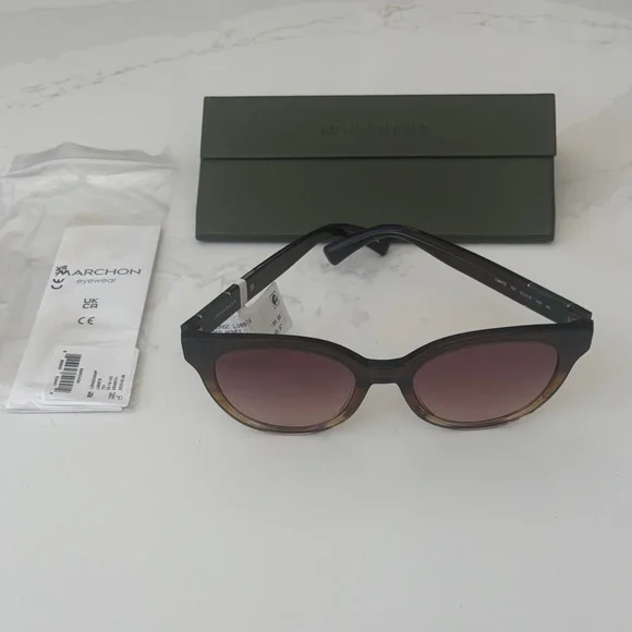 Longchamp Sunglasses 53mm Honey NWT - Picture 7 of 13